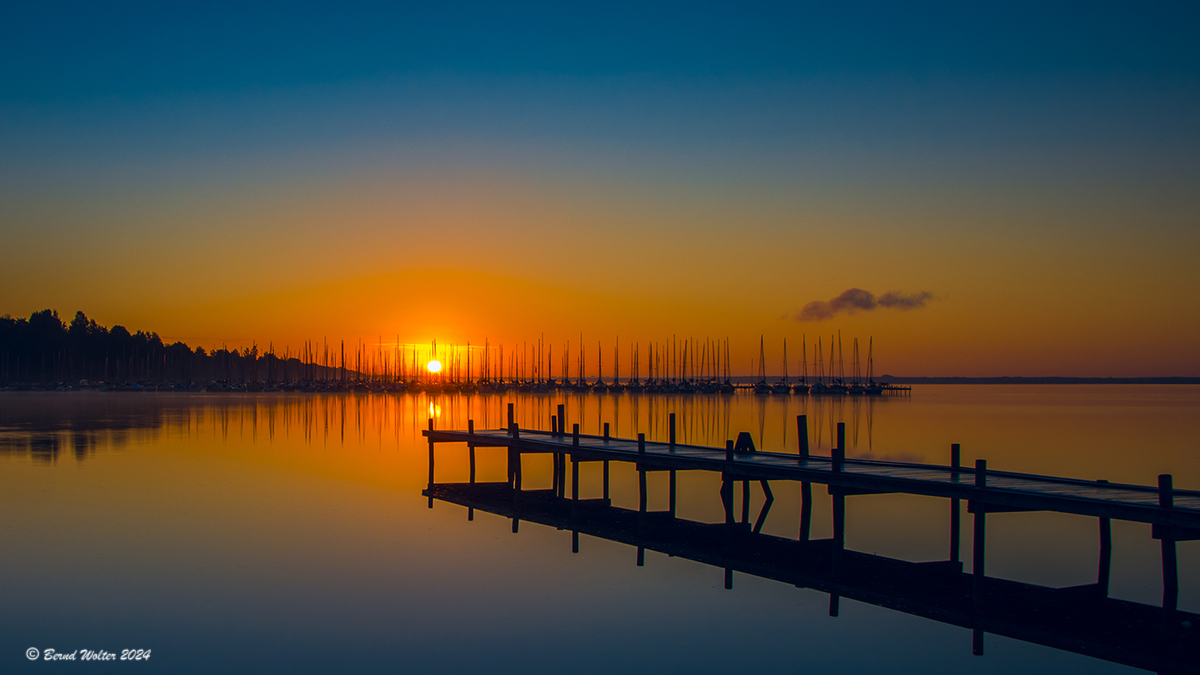 Sonnenaufgang Steinhuder Meer 1